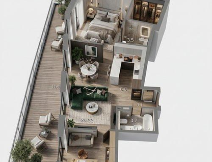 3-к. квартира, 79,1&nbsp;м²