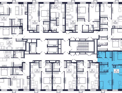 2-к. квартира, 67 м²