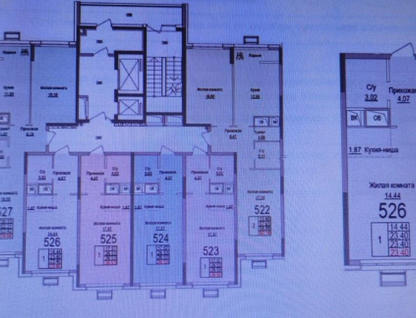 Студия, 23,4 м²