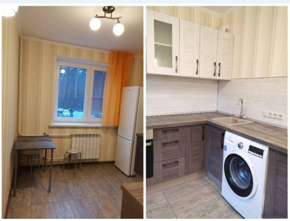 1-к. квартира, 35,8 м²