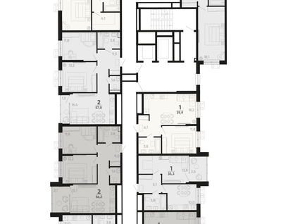 4-к. квартира, 101 м²