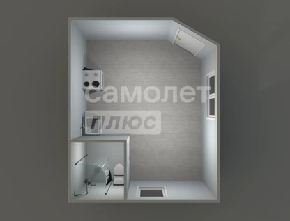 Студия, 17&nbsp;м²