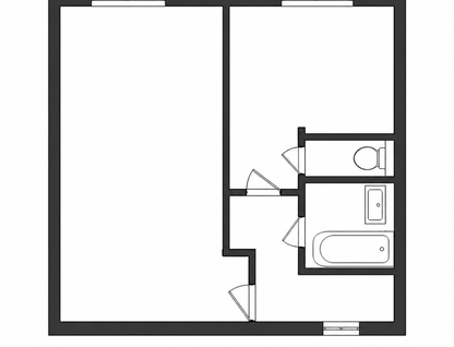 1-к. квартира, 33&nbsp;м²