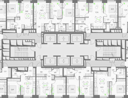 1-к. квартира, 44&nbsp;м²