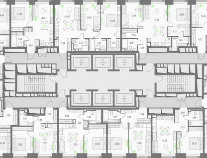 1-к. квартира, 44&nbsp;м²