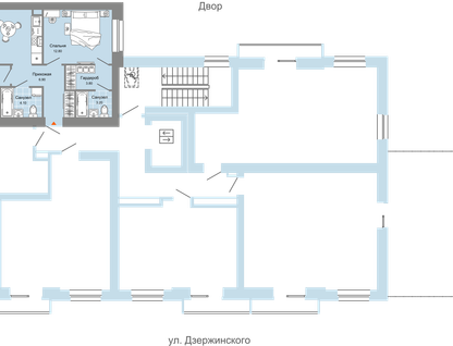 3-к. квартира, 72 м²