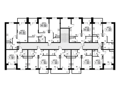 1-к. квартира, 31 м²