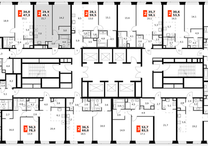 2-к. квартира, 48&nbsp;м²