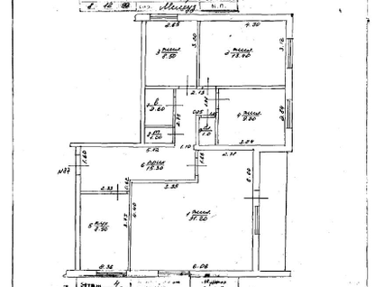 4-к. квартира, 91,3&nbsp;м²