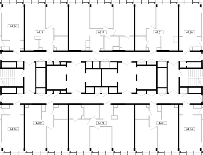 2-к. квартира, 68&nbsp;м²