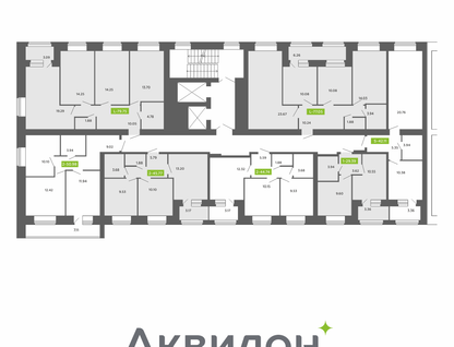 1-к. квартира, 29 м²