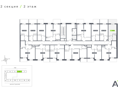 Студия, 25&nbsp;м²