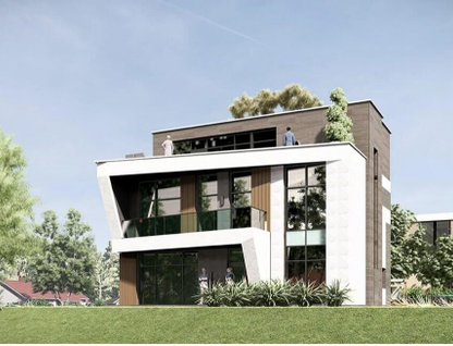 Трехэтажный дом, 247,7 м²