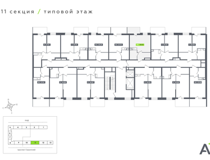 Студия, 26&nbsp;м²