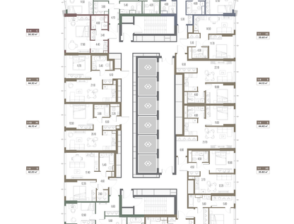 1-к. квартира, 58&nbsp;м²