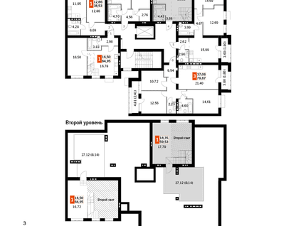 2-к. квартира, 59&nbsp;м²