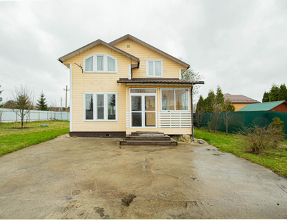 Двухэтажный дом, 97,4 м²