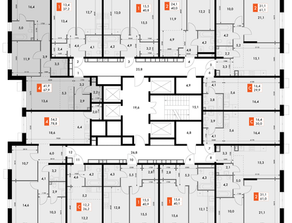 3-к. квартира, 67&nbsp;м²