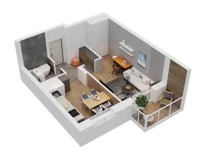 1-к. квартира, 35&nbsp;м²