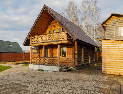 Двухэтажный дом, 78,8 м²