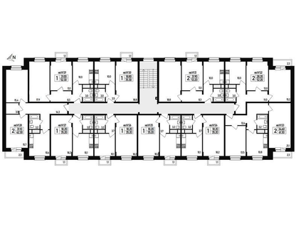 1-к. квартира, 35&nbsp;м²