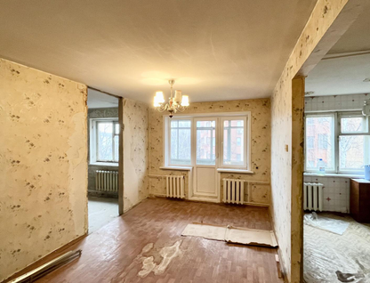 2-к. квартира, 45,6 м²