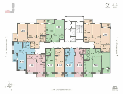 1-к. квартира, 24&nbsp;м²