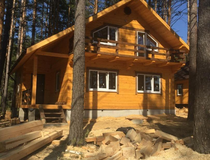 Двухэтажный коттедж, 135 м²