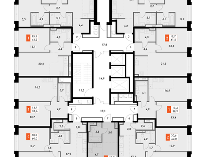 Студия, 26 м²