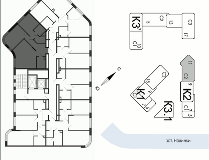 3-к. квартира, 72,4&nbsp;м²