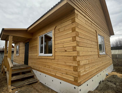 Одноэтажный дом, 60 м²