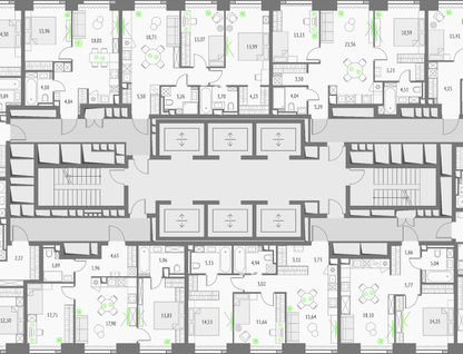 2-к. квартира, 58&nbsp;м²