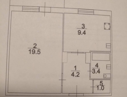 1-к. квартира, 37,5&nbsp;м²