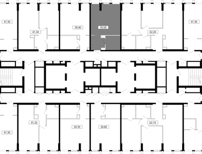 Студия, 30 м²