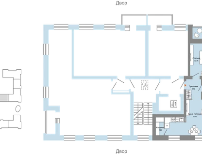 2-к. квартира, 48&nbsp;м²