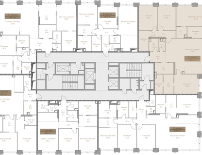 4-к. квартира, 180&nbsp;м²