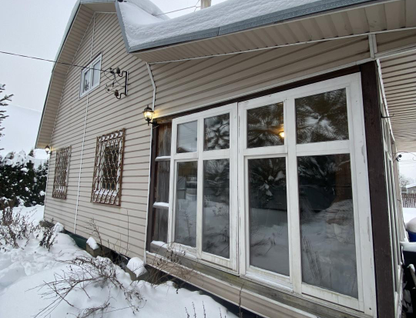 Двухэтажная дача, 56,4 м²