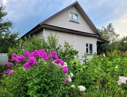 Двухэтажная дача, 53 м²