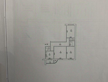 3-к. квартира, 72&nbsp;м²