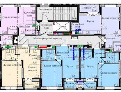 Студия, 64&nbsp;м²