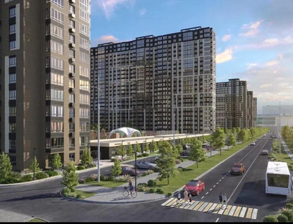 1-к. квартира, 45,4&nbsp;м²