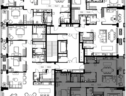 3-к. квартира, 125&nbsp;м²