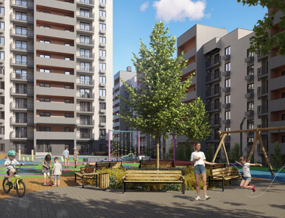 1-к. квартира, 25,3 м²