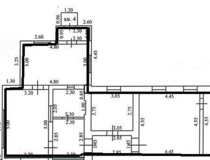 4-к. квартира, 88,8&nbsp;м²