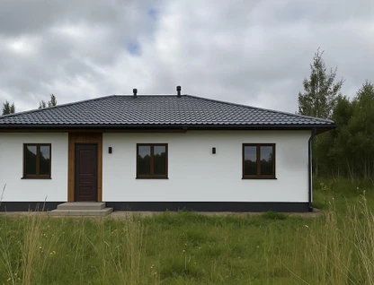 Одноэтажный дом, 90 м²
