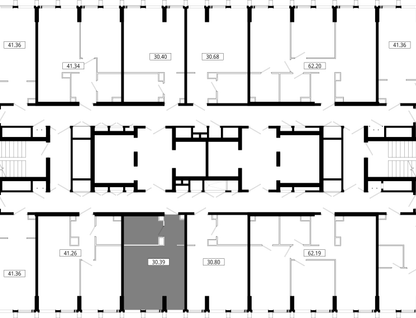 Студия, 30&nbsp;м²