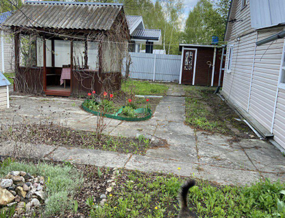 Одноэтажная дача, 33,6 м²