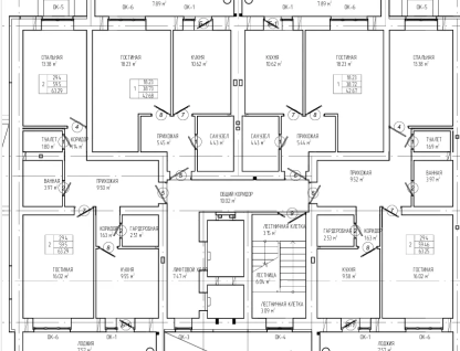1-к. квартира, 46&nbsp;м²