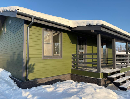 Одноэтажный дом, 77,4 м²