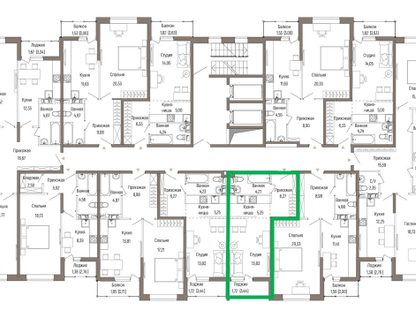 Студия, 31&nbsp;м²